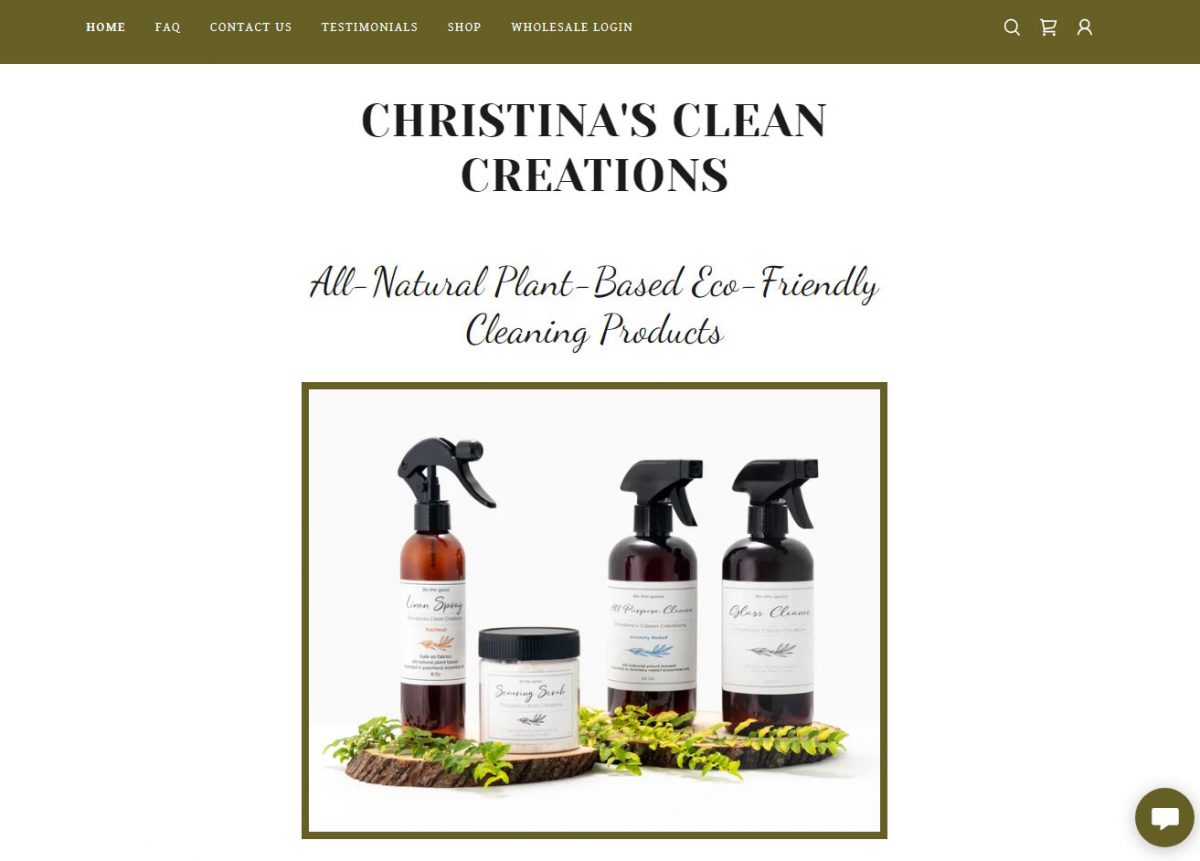 All-natural Cleaning Products on New B2B Site